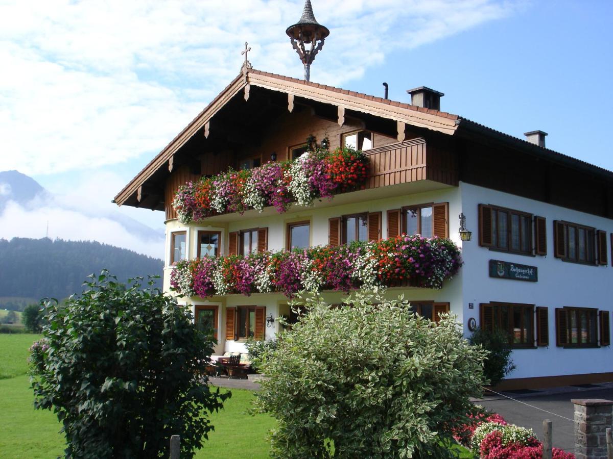 Bio-Bauernhof Bachangerhof Kossen Exterior photo