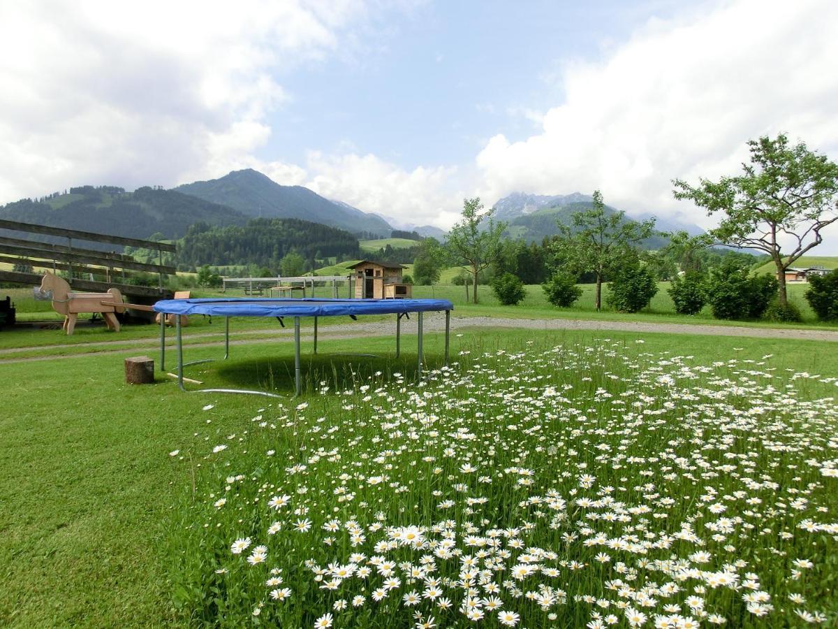 Bio-Bauernhof Bachangerhof Kossen Exterior photo