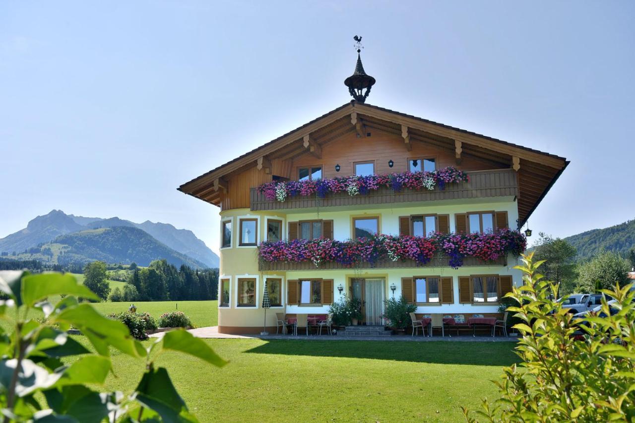 Bio-Bauernhof Bachangerhof Kossen Exterior photo